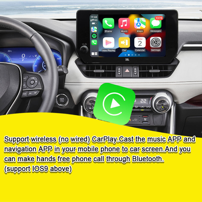 Android 13 Interfaccia di infotainment Android per Toyota RAV-4 2023-Crown, Alphard, Harrier OEM Screen Upgrade con sistema multimediale Android, YouTube