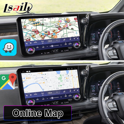Interfaccia video multimediale Android Carplay per 2023-Presente Lexus LM LM350h LM500h
