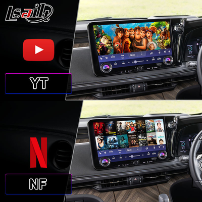 Interfaccia video multimediale Android Carplay per 2023-Presente Lexus LM LM350h LM500h