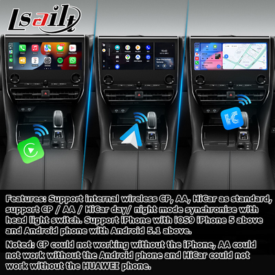 Toyota Alphard AH40 Interfaccia multimediale Android 8+128GB Carplay Supporto Android Auto