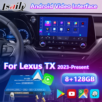 Lsailt Android Carplay Interfaccia video multimediale per 2023-Presente Lexus TX TX350 TX500h