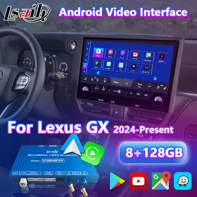 Interfaccia video multimediale Android Carplay per 2024-Presente Lexus GX GX550