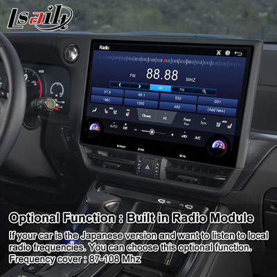 Interfaccia video multimediale Android Carplay per 2024-Presente Lexus GX GX550