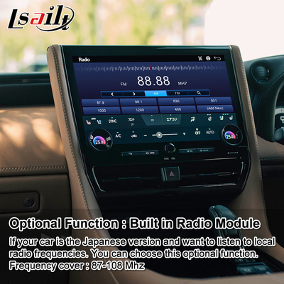 Interfaccia video multimediale Android Carplay per Toyota Alphard Vellfire Serie 40 del 2023