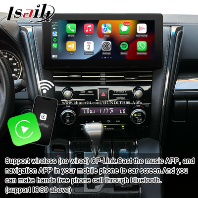 Android 13 Lexus Video Interface OEM Screen Upgrade per LM350 LM500H NX RX ES Retrofit Kits inclusi YouTube, NetFlix,Wireless CarPlay