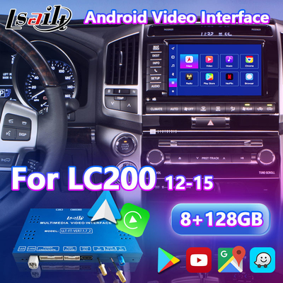 Lsailt Android Multimedia Video Interface per Toyota Land Cruiser LC200 V8 LC 200 2012-2015