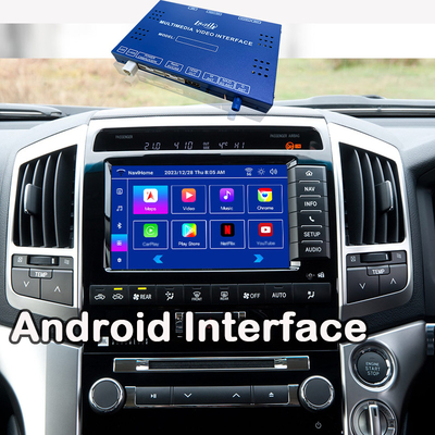 Modulo di aggiornamento Android OEM per Land Cruiser 2013-2021 Integrazione kit CarPlay Wireless YouTube, Google Map, Android Auto