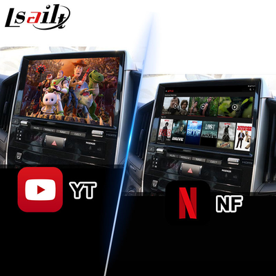 Lsailt Interfaccia video multimediale Android per il 2018-2022 Toyota Land Cruiser LC200 GX-R LC 200 GXR
