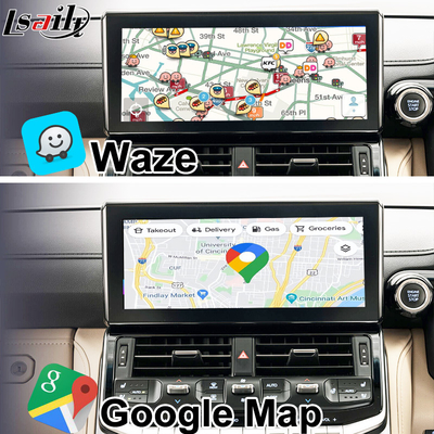 Modulo di aggiornamento Android per Land Cruiser 300 2022-Presente Integrazione di interfaccia Android YouTube, Waze, Play Store
