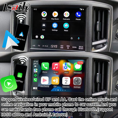 Interfaccia Apple CarPlay Wireless Lsailt per Crown S210 2013-2016 AWS210 GRS210 GWS214 GWS215 Majesta Athlete Royal Saloon Supporto Telecamera Posteriore, Android Auto