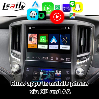 Interfaccia Apple CarPlay Wireless Lsailt per Crown S210 2013-2016 AWS210 GRS210 GWS214 GWS215 Majesta Athlete Royal Saloon Supporto Telecamera Posteriore, Android Auto