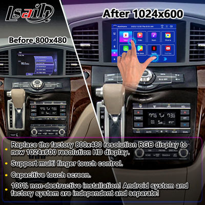 Schermo multimediale Android HD da 8 pollici Lsailt per Nissan Quest E52 2011-2017