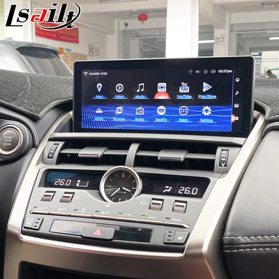 Schermo Android Lexus con CarPlay Wireless e Android Auto Touchscreen da 10,25 pollici | Scheda SIM e Display IPS con telecamere a 360 gradi