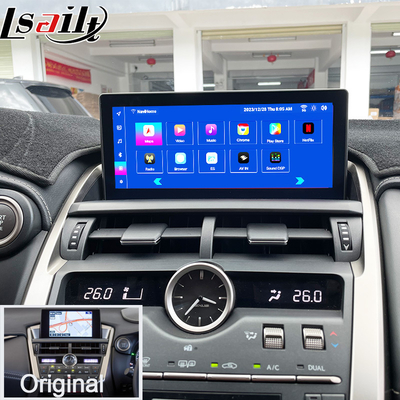 Schermo Android Lexus per Lexus NX200T NX300H 2015-2017 10,25 pollici Display IPS HD Android 13 Wireless CarPlay, Android Auto