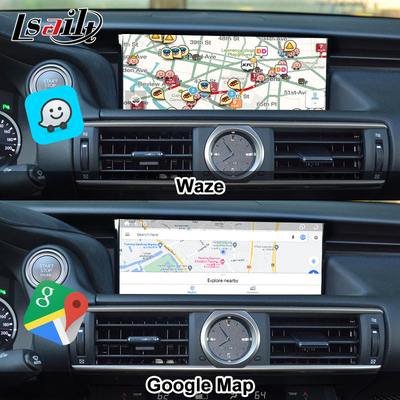 Schermo Android Lexus Android 13 Multimedia DisPlay 8 Core Qulcomm per LEXUS IS200T IS300H IS350 Supporto Controllo Joystick, YouTube, Google Play, CarPlay