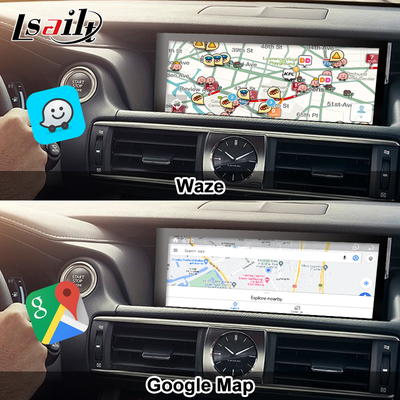 Schermo Android Lexus Android 13 Multimedia DisPlay 8 Core Qulcomm per LEXUS IS200T IS300H IS350 Supporto Controllo Joystick, YouTube, Google Play, CarPlay