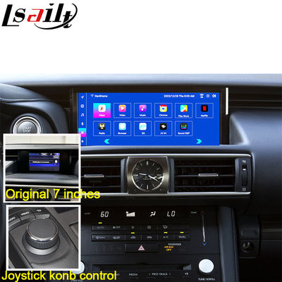 Android 13 Schermo Android da 10,25 pollici Display multimediale per Lexus IS200T IS300H 2015-2020 WIFI, HDMI, Bluetooth, CarPlay Wireless