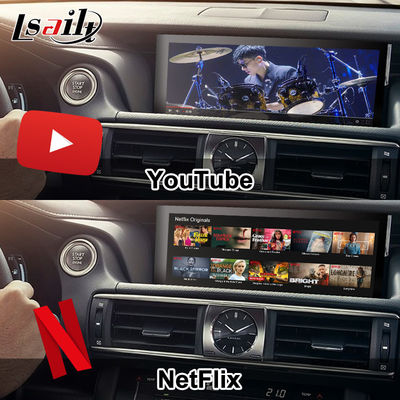 Android 13 Schermo Android da 10,25 pollici Display multimediale per Lexus IS200T IS300H 2015-2020 WIFI, HDMI, Bluetooth, CarPlay Wireless