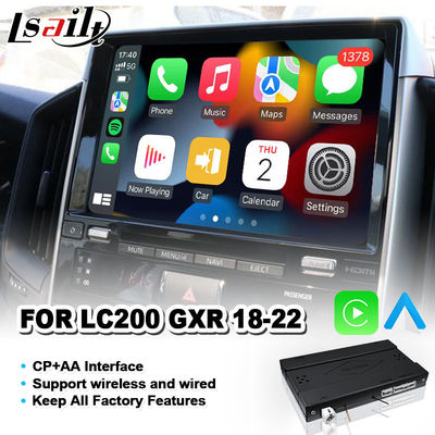 Scatola di navigazione di 4+64GB GXR GPS, interfaccia di Android Carplay per il Toyota Land Cruiser LC200 GX-R