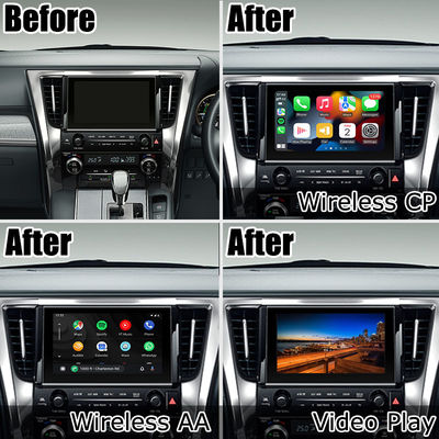 Toyota Alphard Vellfire serie AH30 stile OEM puro Box Carplay Android Auto modello 2015-2022