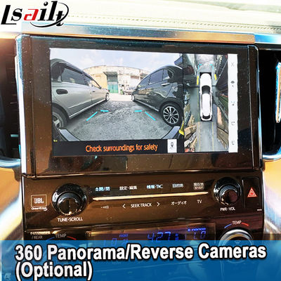 Modulo di aggiornamento wireless Apple CarPlay/Android Auto per Toyota Alphard Serie 30 Vellfire, supporto radio FM, A/C, Mirroring, telecamere