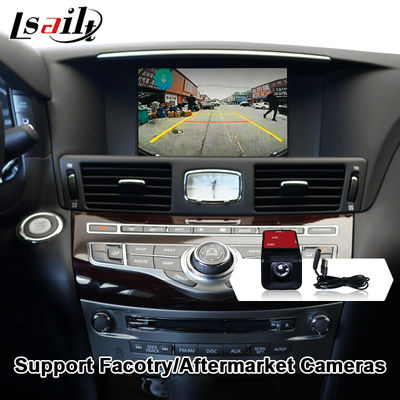 Interfaccia CarPlay per Infiniti Q70 Q70L M35 M45 Fuga 2009-2019 Adattatore Wireless Android Auto Integrazione Mirroring Cellulare, Temperatura AC