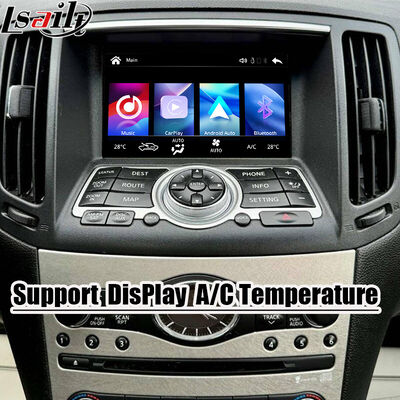 Lsailt Schermo Wireless Android Auto CarPlay da 7 pollici per Infiniti G37 G25 G35 Skyline 370GT (V36) Q40 2007-2014 Display Touch HD