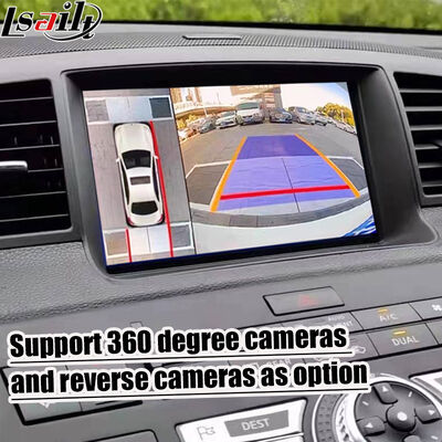 Schermo CarPlay Lsailt da 8 pollici per Nissan Fuga (Y50) Infiniti 350GT 2005-2008 Android Auto, Mirroring, Display Touch HD