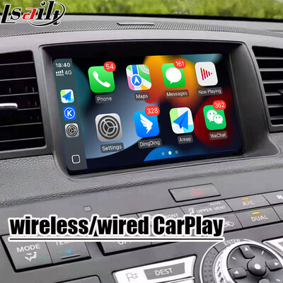 Schermo CarPlay Lsailt da 8 pollici per Nissan Fuga (Y50) Infiniti 350GT 2005-2008 Android Auto, Mirroring, Display Touch HD