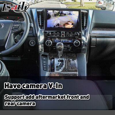 Interfaccia Wireless Android Auto Carplay Lsailt per Toyota Alphard Vellfire JBL High Version 2019-2023