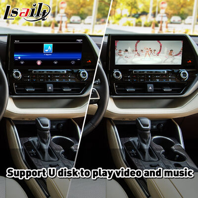 Lsailt Wireless Android Auto Carplay Interface per Toyota Highlander 2020