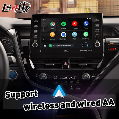 Interfaccia Lsailt Wireless Android Auto Carplay per Toyota Camry Hybrid XSE XLE SL SE XV70 2021-2024