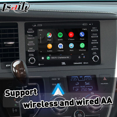 Lsailt Wireless Android Auto Carplay Interface per Toyota Sienna 2018-2020