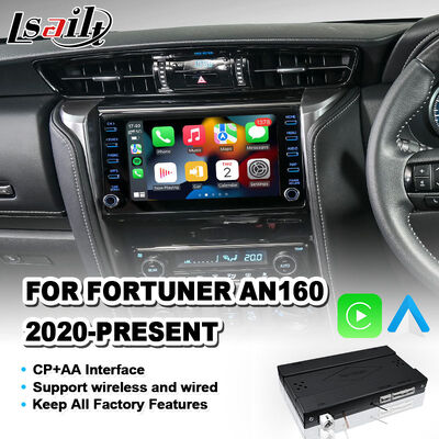Interfaccia Lsailt Wireless Android Auto Carplay per Toyota Fortuner AN160 dal 2020 ad oggi