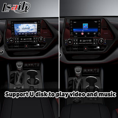 Lsailt Wireless Android Auto Carplay Interface per Toyota Highlander 2020
