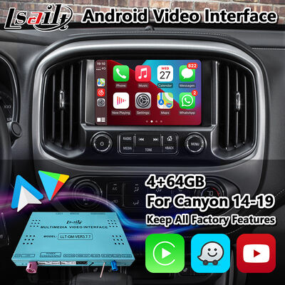 Interfaccia video Lsailt Android Carplay per sistema Intellilink GMC Canyon 2015-2020