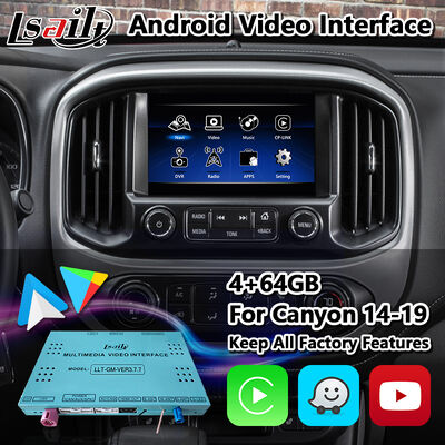Interfaccia video multimediale Android Lsailt per sistema Intellilink GMC Canyon 2015-2020 con Carplay