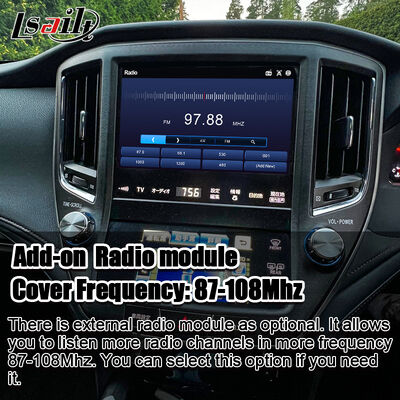 Interfaccia video multimediale Android 13 per Crown S210 AWS210 GRS210 GWS214 GWS215 Majesta Athlete Royal Saloon OEM Screen Upgrade con CarPlay wireless