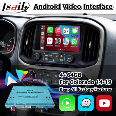 Interfaccia multimediale Lsailt Android Auto Carplay per Chevrolet Colorado 2014-2020 con sistema Mylink