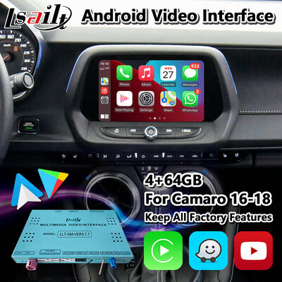 Lsailt Android Navigation Carplay Interfaccia multimediale per Chevrolet Camaro