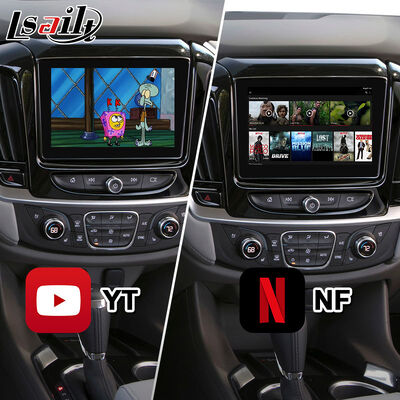 Interfaccia multimediale Android Carplay per Chevrolet Traverse con navigazione GPS