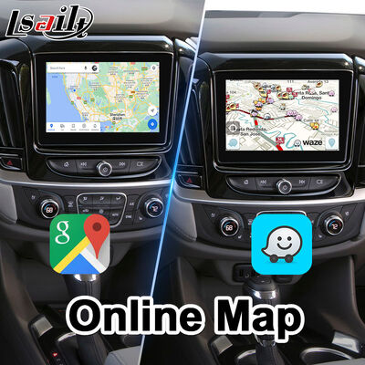 Interfaccia multimediale Android Carplay per Chevrolet Traverse con navigazione GPS