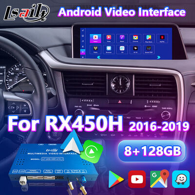 Lsailt Android Carplay Lexus Video Interface per il 2016-2019 RX 350 RX 450h RX 200t RX 350L RX 450L RX 300 RX 350