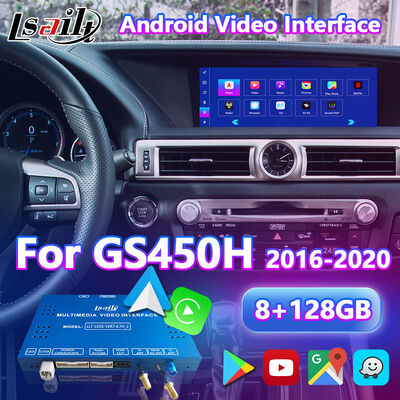 Lsailt Interfaccia multimediale per auto Android per Lexus GS300h GS200t GS350 GS450h GSF GS L10 2016-2020