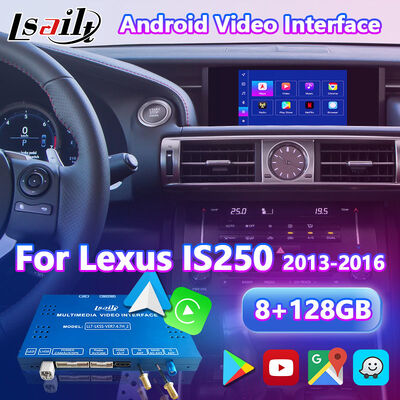 Lsailt Android Video Interface per Lexus IS250 IS300h IS350 IS200t IS300 IS Controllo del mouse 2013-2016