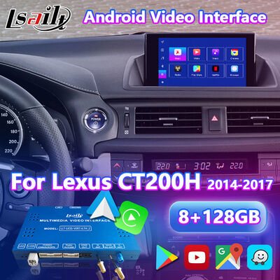 Lsailt Android Video Interface per Lexus CT200h CT F Sport Controllo del mouse 2014-2017