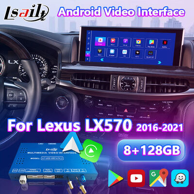 Lsailt Android Carplay Interfaccia video multimediale per il 2016-2021 Lexus LX 570 LX450d LX570
