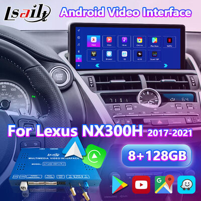 Interfaccia CarPlay Android Lsailt per Lexus NX 300 NX300h NX200T NX300 dal 2017 al 2021