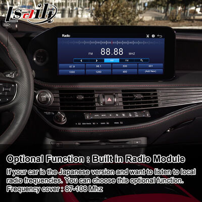 Interfaccia video multimediale Android Lsailt per Lexus LS 500 500h LS500 dal 2020 in poi