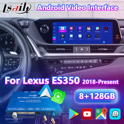 Interfaccia video di navigazione Android Lsalit Carplay per Lexus ES 300h ES250 ES350 ES300h 2018.